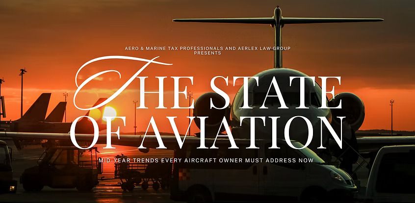 The State of Aviation–Webinar on Wednesday, April 29, 2026